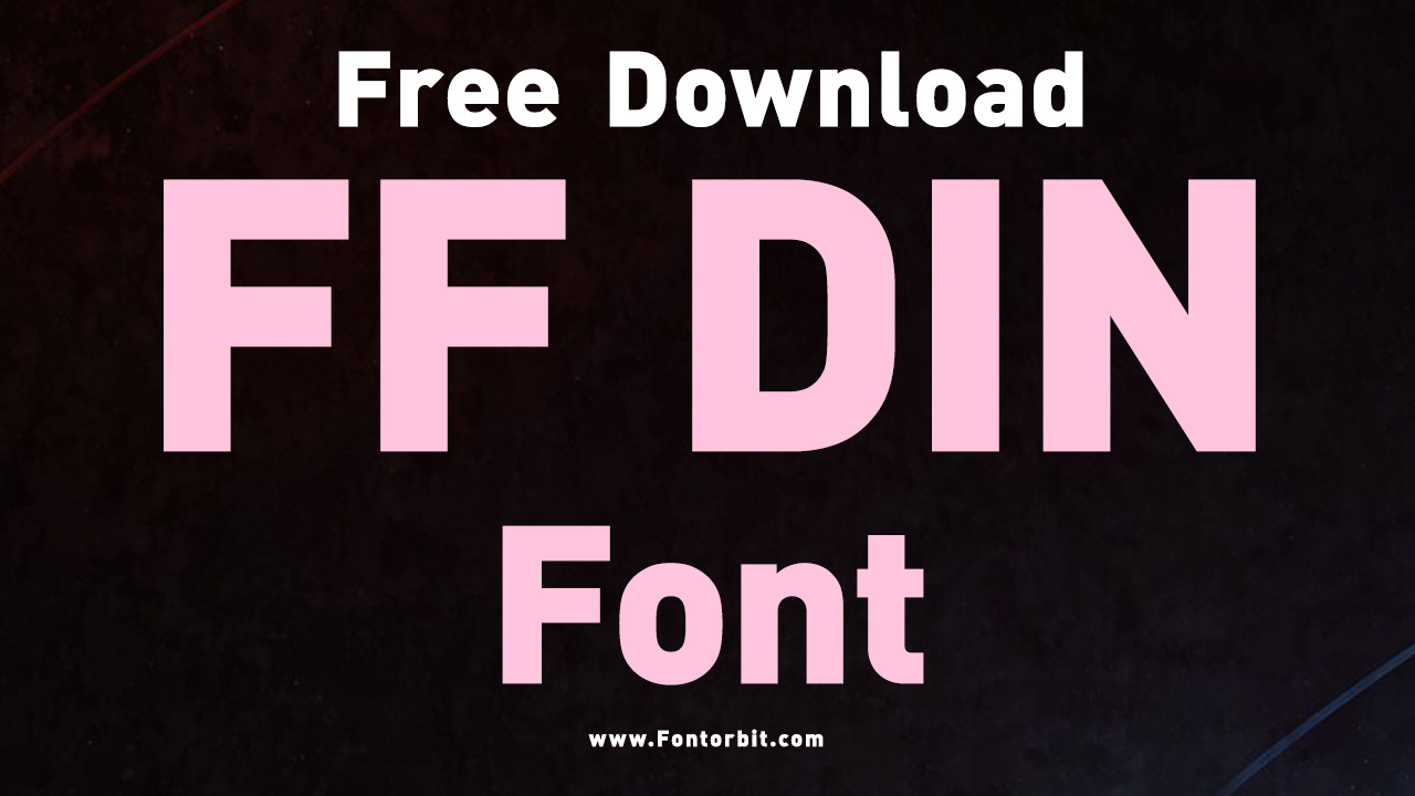 FF DIN Font