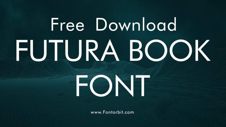 Futura Book Font Design And Features