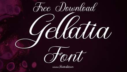 Gellatia Font: Perfect For Modern Typography