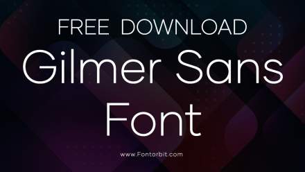 Gilmer Sans Font A Sleek And Minimal Typeface