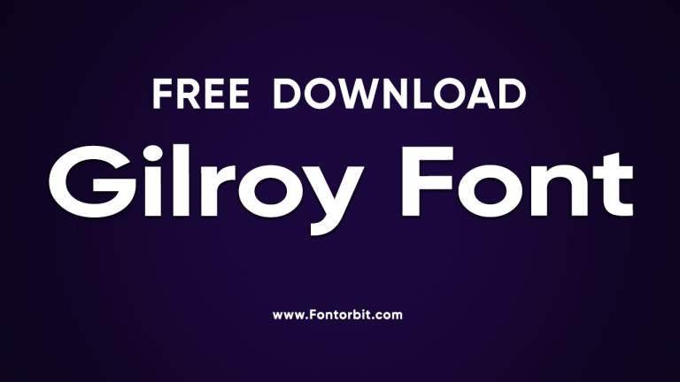 Unlock The Potential Of Gilroy Font In Your Designs
