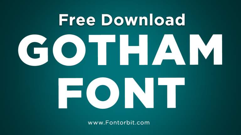 The Versatility and Appeal of Gotham Font