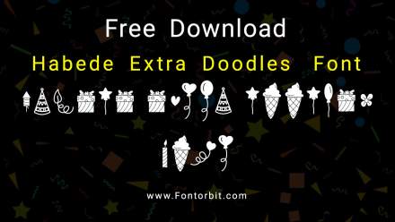 Bring Your Ideas To Life With Habede Extra Doodles Font