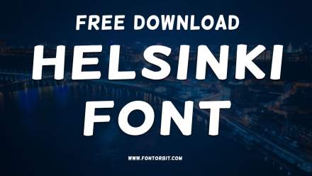 Helsinki Font Perfect For Every Design Style