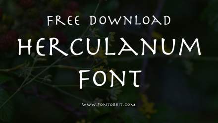 Herculanum Font: A Beautiful Blend Of History And Style