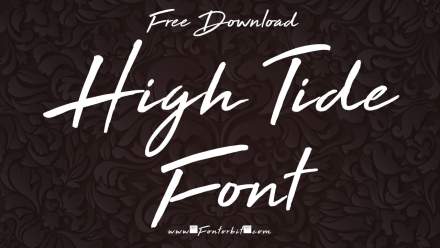 Bring Clarity To Your Design With High Tide Font