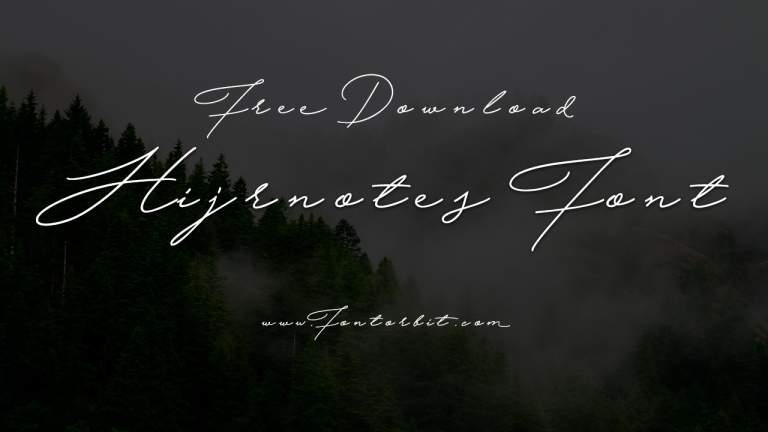 Unlock The Creativity Of Hijrnotes Font In Your Work