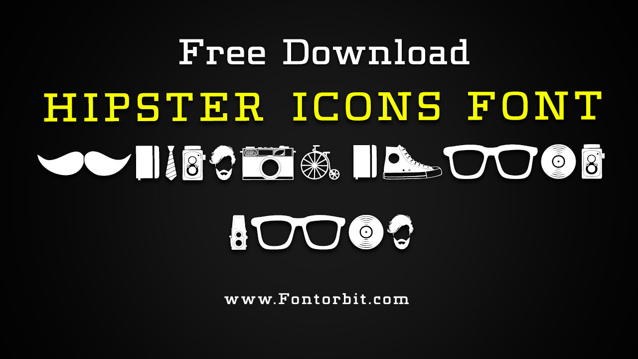 Hipster Icons Font 