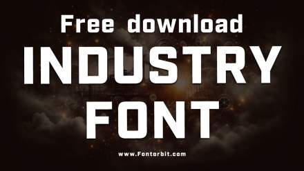 Industry Font: A Designer’s Favorite Choice