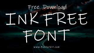 The Beauty Of Ink Free Font: A Modern Typeface