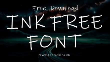 The Beauty Of Ink Free Font: A Modern Typeface