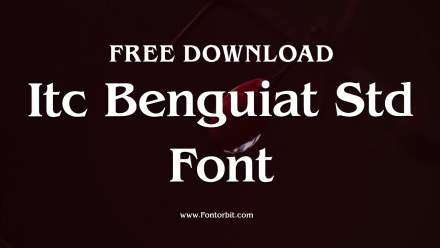 History And Style Of ITC Benguiat Std Font