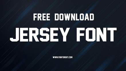 Jersey Font: A Stylish Typeface For Your Designs