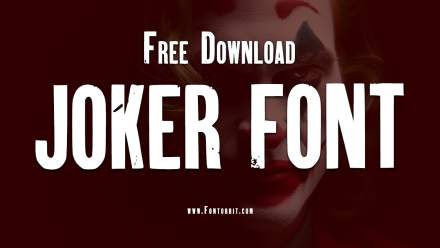 Find Balance In Creative Chaos With The Joker Font