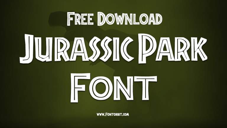Jurassic Park Font: Perfect For Your Next Project