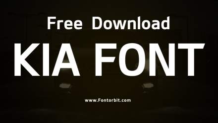 Kia Font: A Perfect Blend Of Style And Functionality
