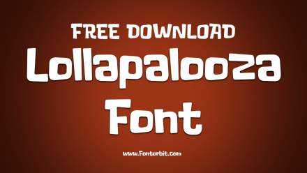 Lollapalooza Font: Bold And Creative Typography Choice