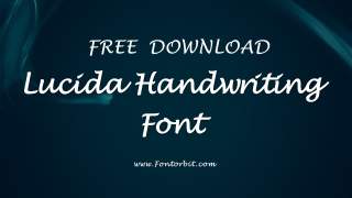 Lucida Handwriting Font A Timeless Script For Creative Designs