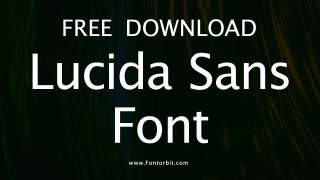 Discover The Elegance Of Lucida Sans Font