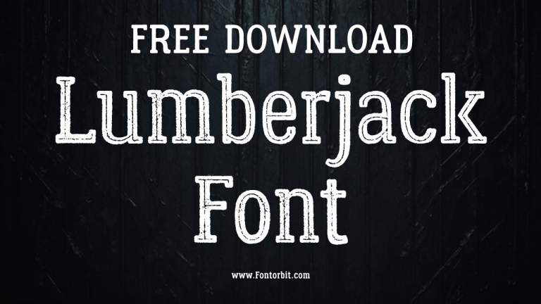 Unleash Creativity With Lumberjack Font