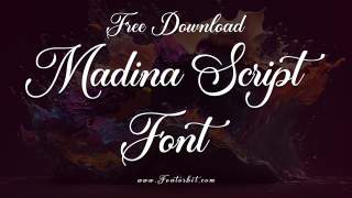 Perfect Your Branding With The Timeless Madina Script Font