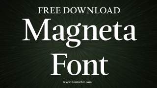 Enhance Your Work With The Magneta Font Style