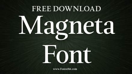 Enhance Your Work With The Magneta Font Style