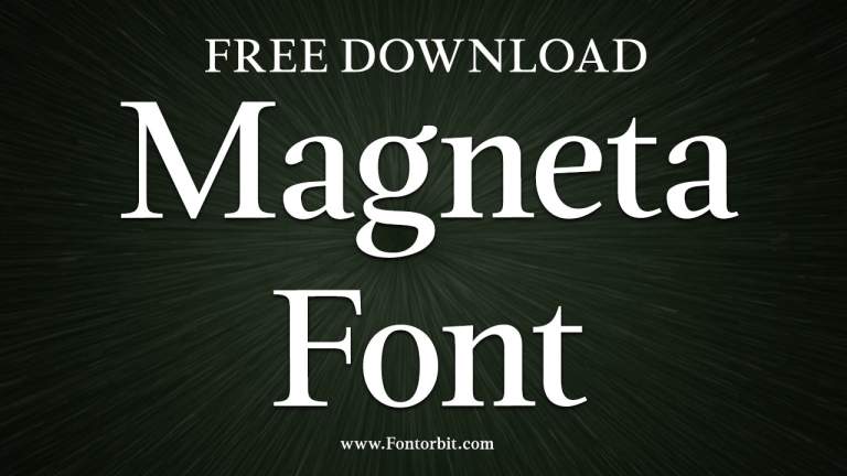 Enhance Your Work With The Magneta Font Style