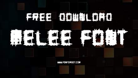 Explore The Bold Features Of Melee Font