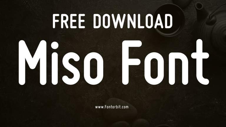 Miso Font: A Unique Typeface For Creative Projects