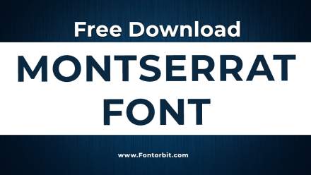 Montserrat Font: Perfect Blend of Style and Versatility