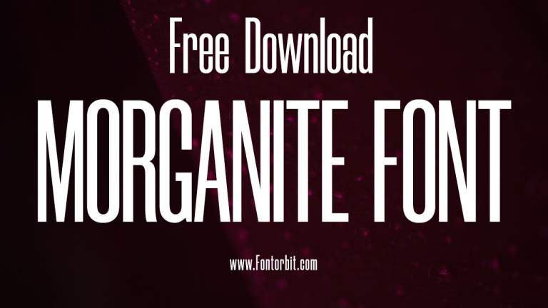 Morganite Font: Perfect For Bold And Minimalist Designs