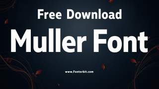 Muller Font: A Perfect Blend Of Modern And Classic Styles