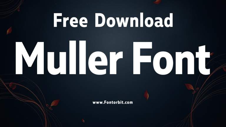 Muller Font: A Perfect Blend Of Modern And Classic Styles