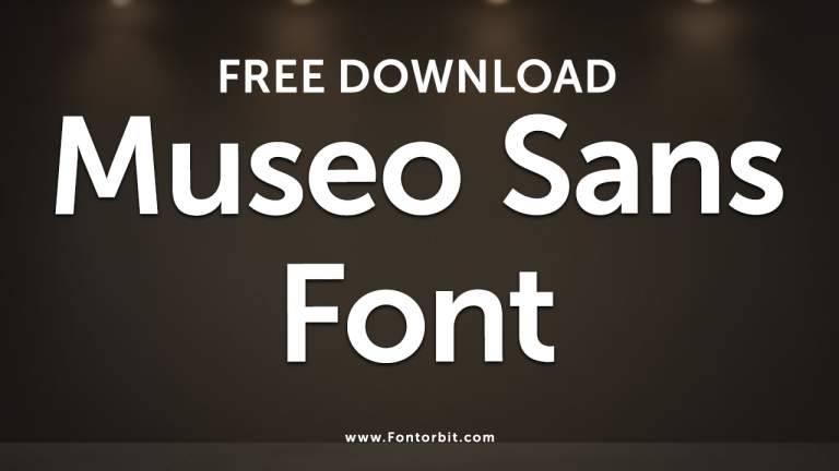 Museo Sans Font Your Go-To Typeface Solution