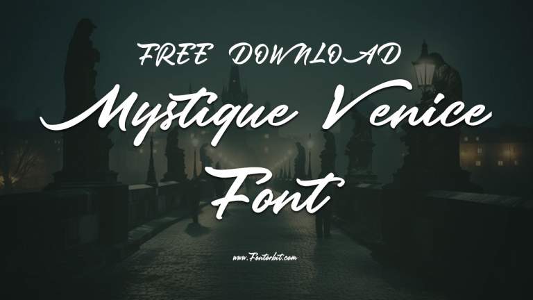 Mystique Venice Font For Unique Typography