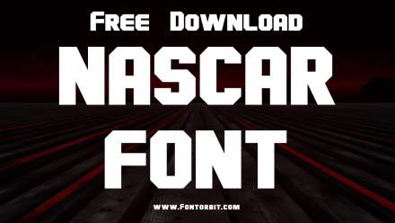 Explore NASCAR Font for Unique Designs