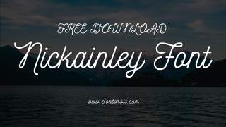 Nickainley Font: Simple, Elegant, And Perfect For Your Needs