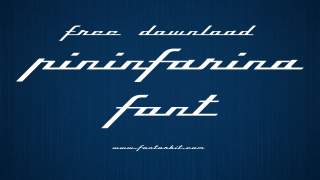 Pininfarina Font: A Classic Design For Modern Projects