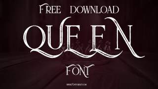 Queen Font: Elegant Typeface For Design Masterpieces