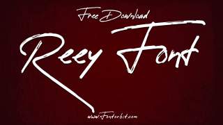 Reey Font A Perfect Blend Of Style And Legibility