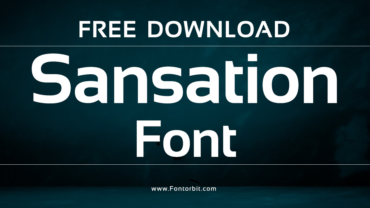 Sansation Font