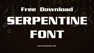 Discover The Elegance Of Serpentine Font