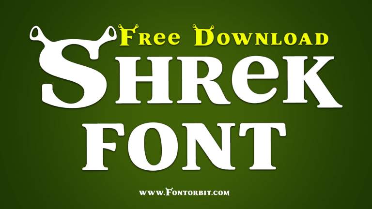 How To Use Shrek Font In Your Next Design