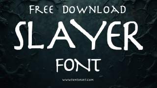 Slayer Font: Embrace The Bold And Aggressive Spirit Of Heavy Metal