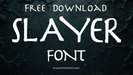 Slayer Font: Embrace The Bold And Aggressive Spirit Of Heavy Metal
