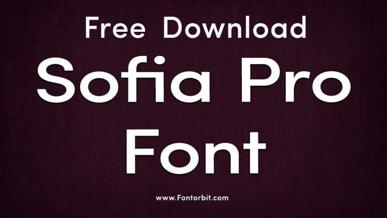 Discover the Versatility of Sofia Pro Font for Design