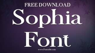 Explore The Versatility Of Sophia Font
