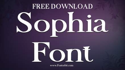 Explore The Versatility Of Sophia Font