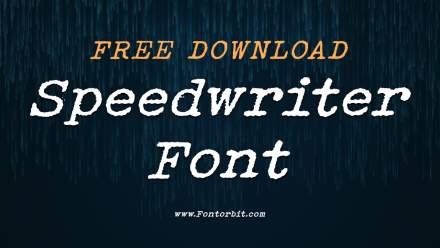 The Versatile Speedwriter Font For Modern Design